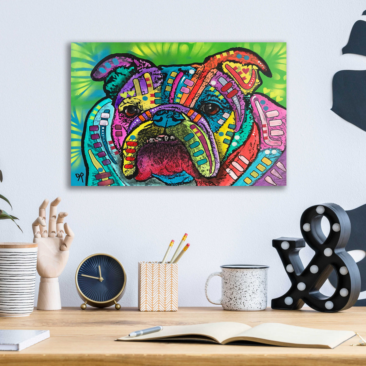 Epic Art 'Steele' by Dean Russo, Acrylic Glass Wall Art,16x12