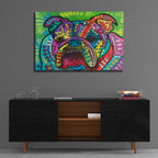 Epic Art 'Steele' by Dean Russo, Acrylic Glass Wall Art,36x24