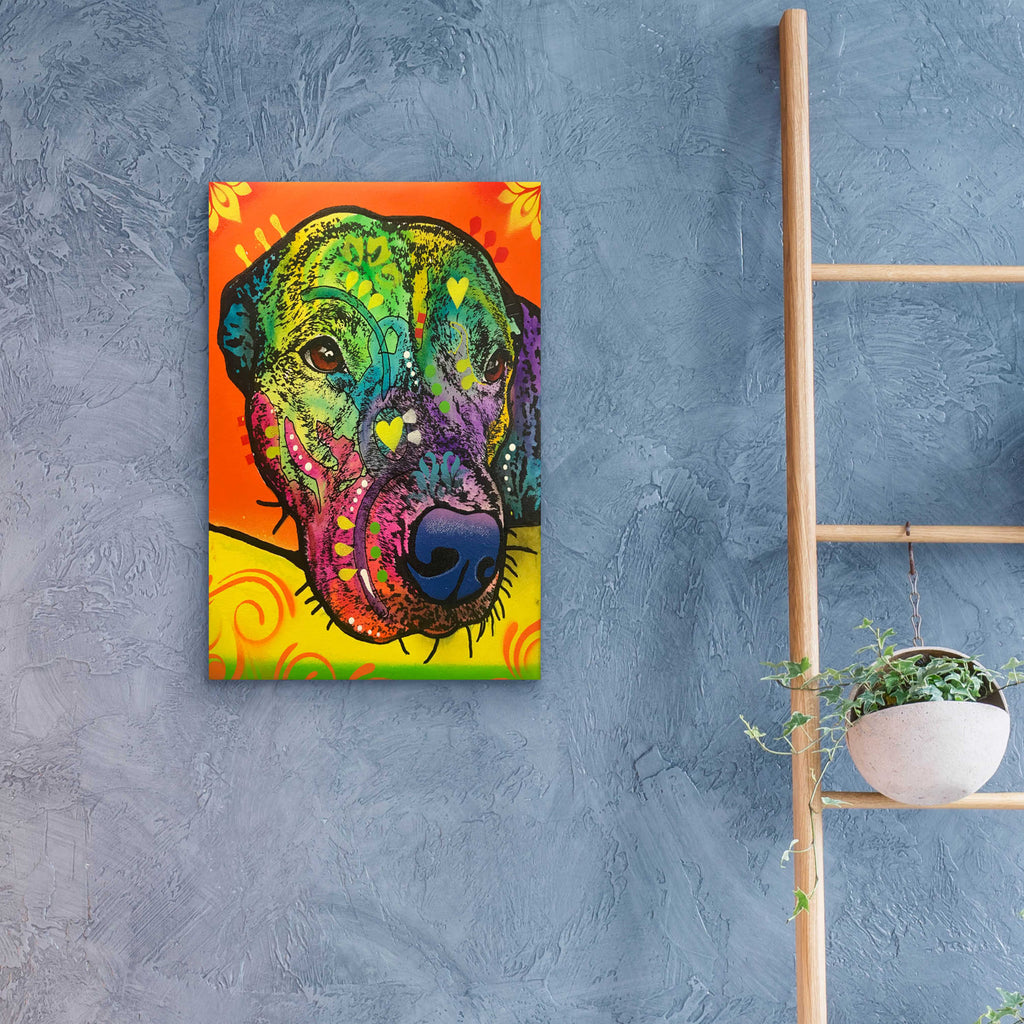 Epic Art 'nikki' by Dean Russo, Acrylic Glass Wall Art,16x24