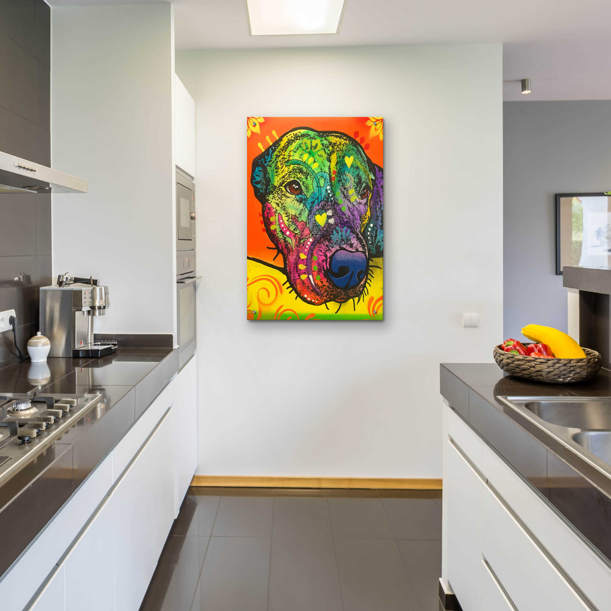Epic Art 'nikki' by Dean Russo, Acrylic Glass Wall Art,24x36