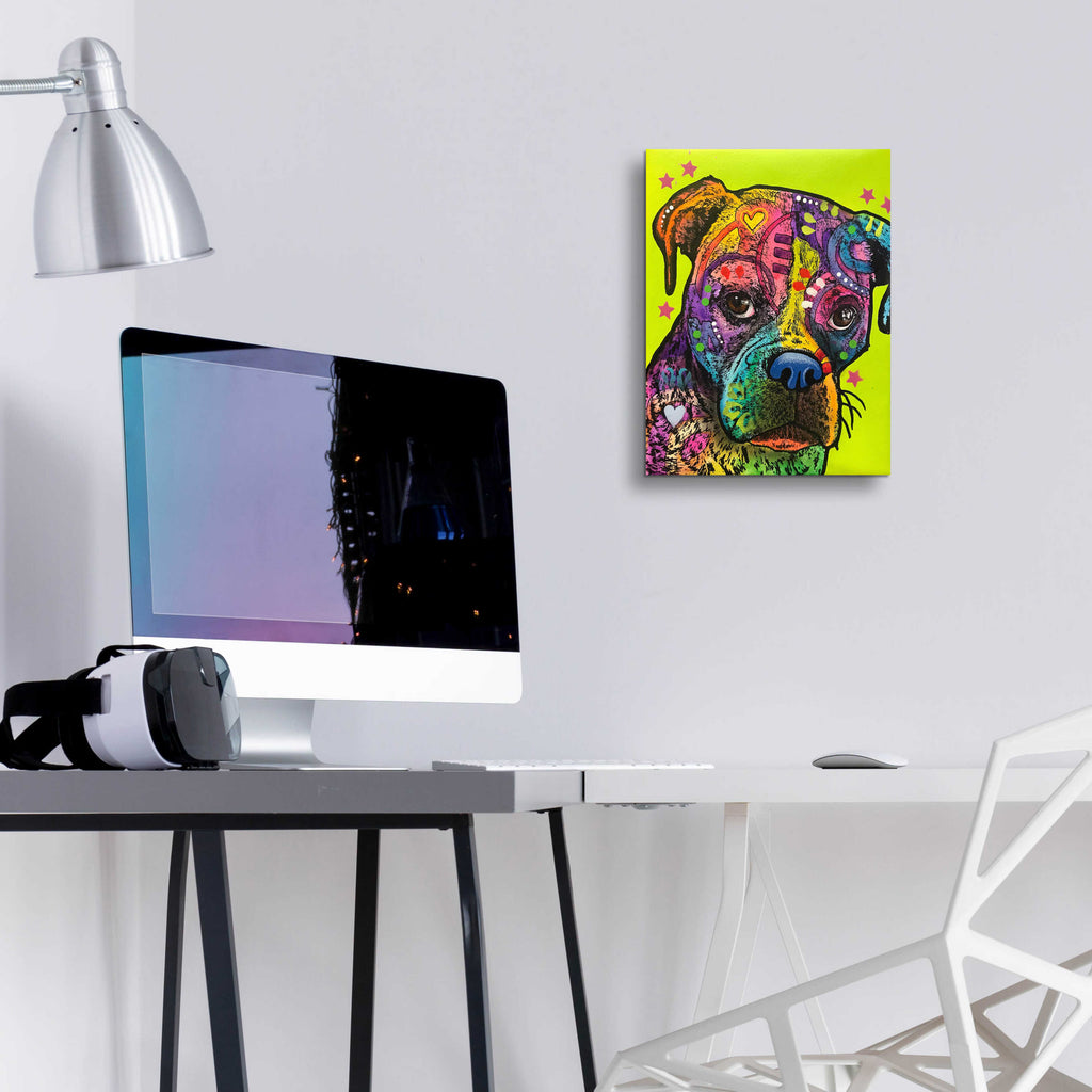Epic Art 'Kristin' by Dean Russo, Acrylic Glass Wall Art,12x16