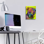 Epic Art 'Kristin' by Dean Russo, Acrylic Glass Wall Art,12x16