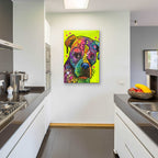 Epic Art 'Kristin' by Dean Russo, Acrylic Glass Wall Art,24x36