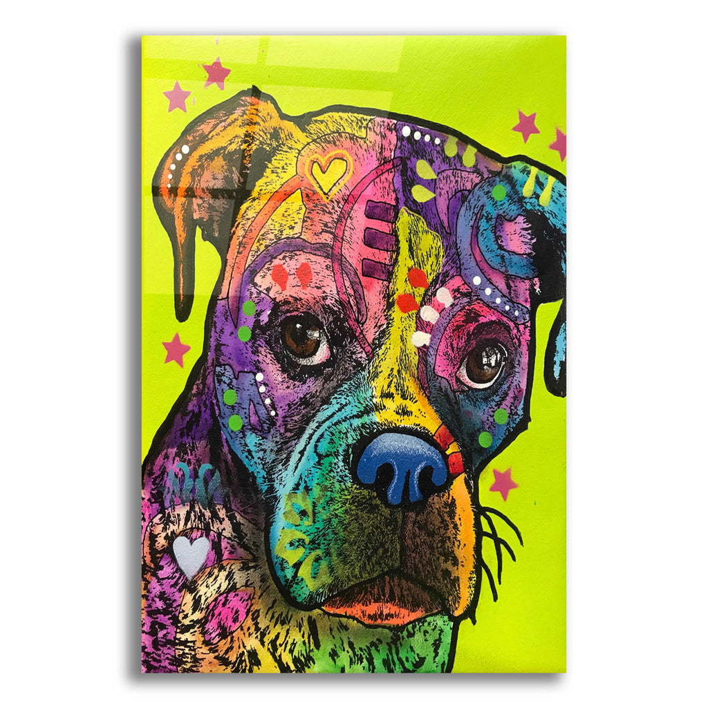 Epic Art 'Kristin' by Dean Russo, Acrylic Glass Wall Art