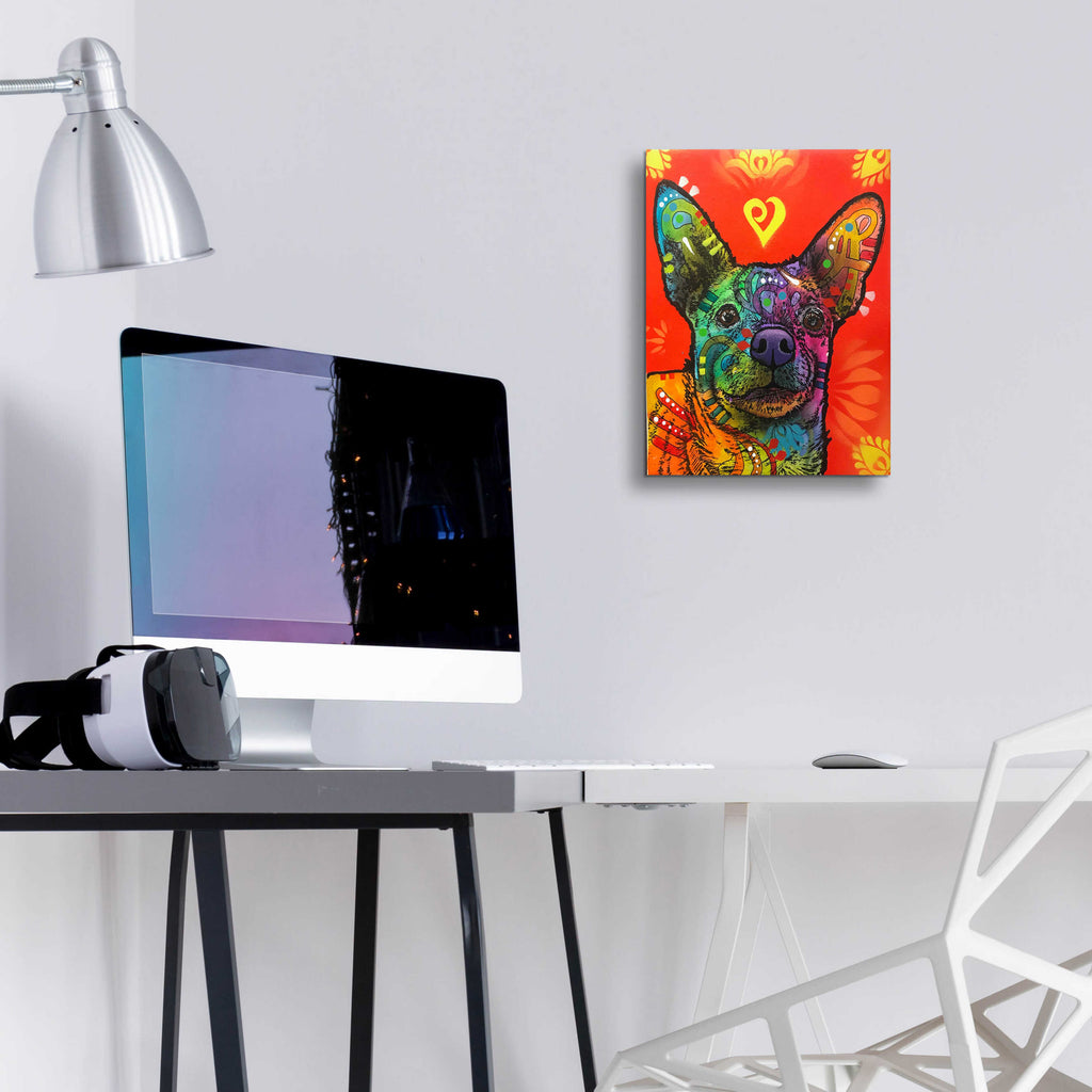 Epic Art 'Randy' by Dean Russo, Acrylic Glass Wall Art,12x16