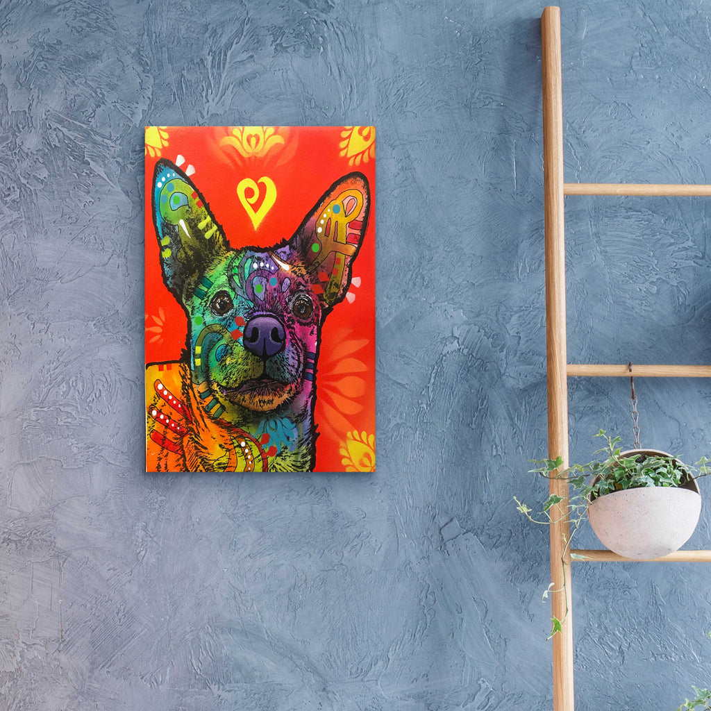 Epic Art 'Randy' by Dean Russo, Acrylic Glass Wall Art,16x24