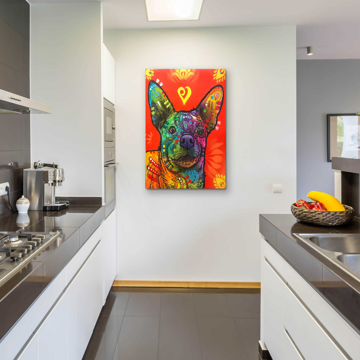 Epic Art 'Randy' by Dean Russo, Acrylic Glass Wall Art,24x36