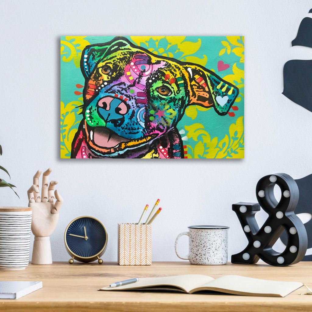 Epic Art 'Star' by Dean Russo, Acrylic Glass Wall Art,16x12