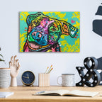 Epic Art 'Star' by Dean Russo, Acrylic Glass Wall Art,16x12