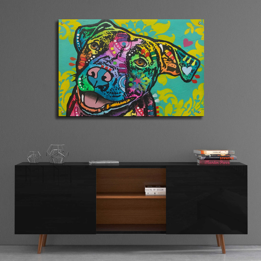 Epic Art 'Star' by Dean Russo, Acrylic Glass Wall Art,36x24