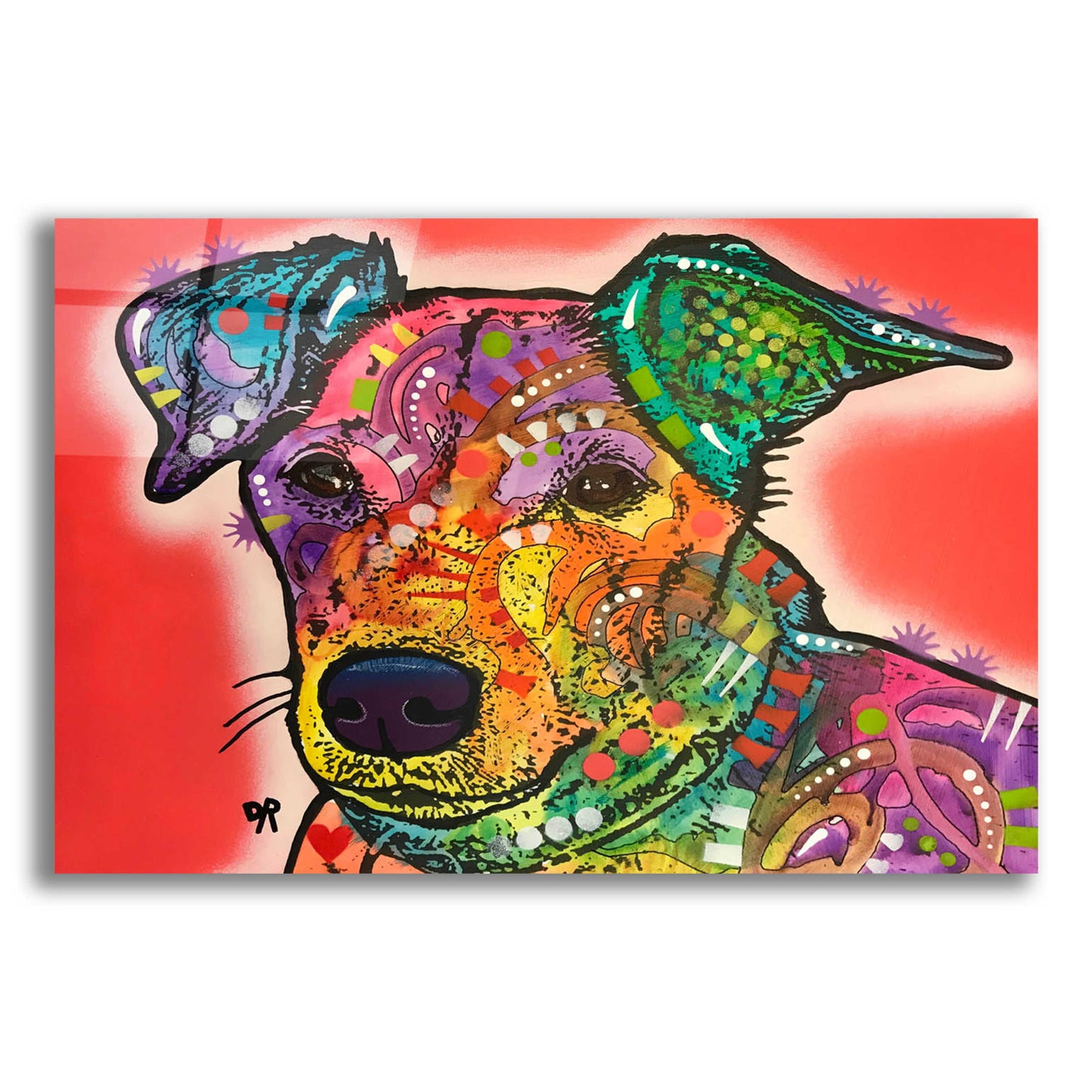 Epic Art 'Charley' by Dean Russo, Acrylic Glass Wall Art,16x12