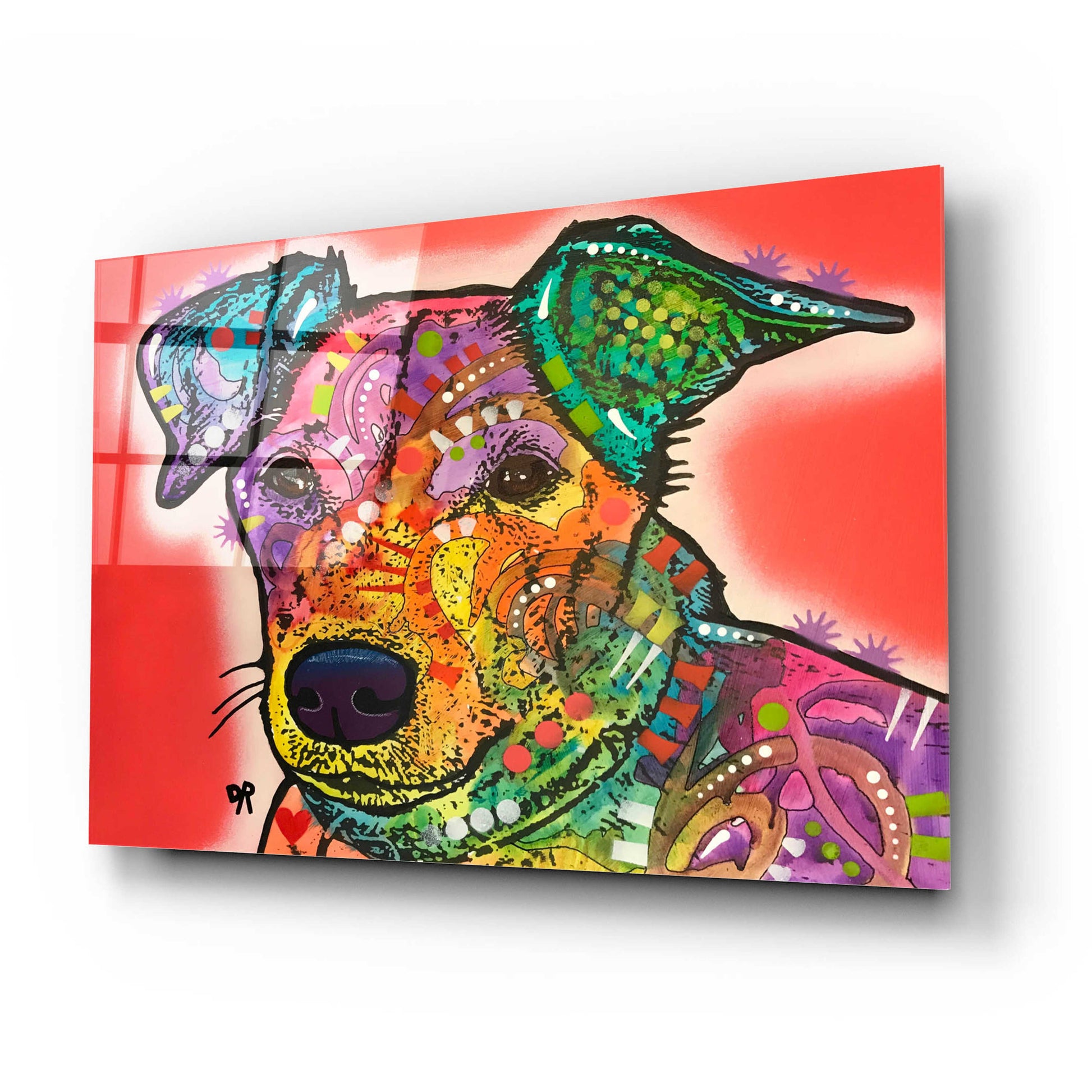 Epic Art 'Charley' by Dean Russo, Acrylic Glass Wall Art,24x16