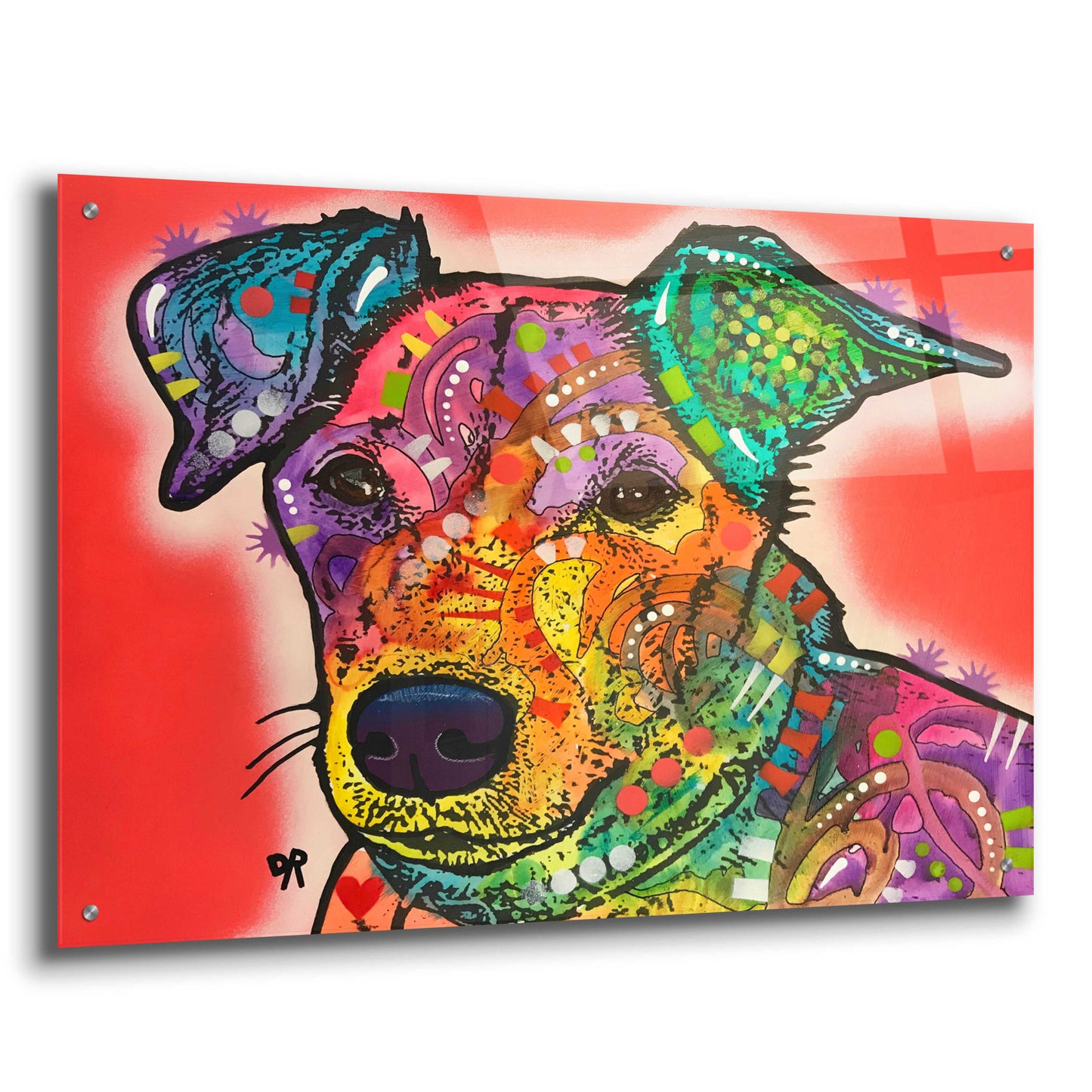 Epic Art 'Charley' by Dean Russo, Acrylic Glass Wall Art,36x24