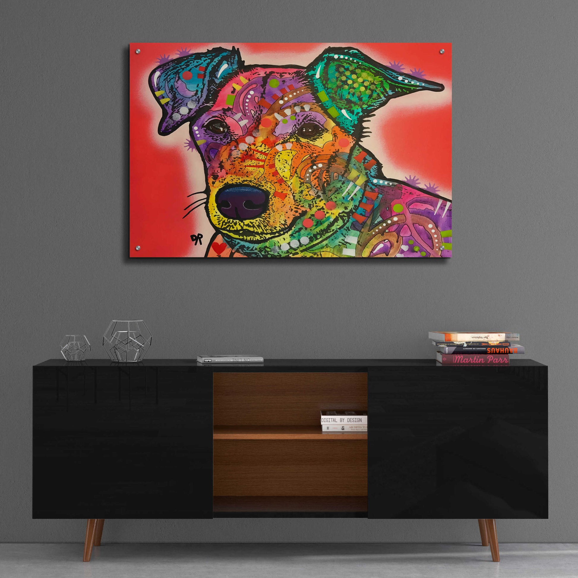 Epic Art 'Charley' by Dean Russo, Acrylic Glass Wall Art,36x24