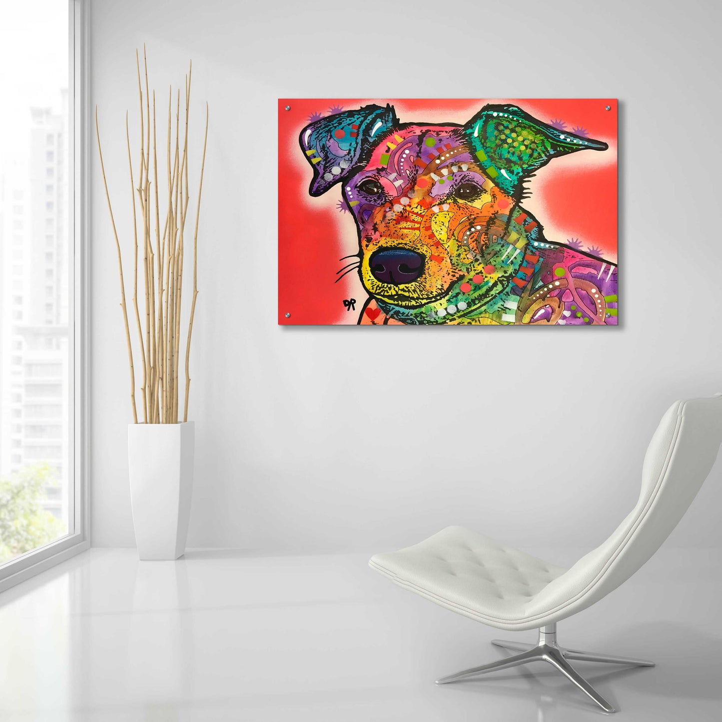 Epic Art 'Charley' by Dean Russo, Acrylic Glass Wall Art,36x24