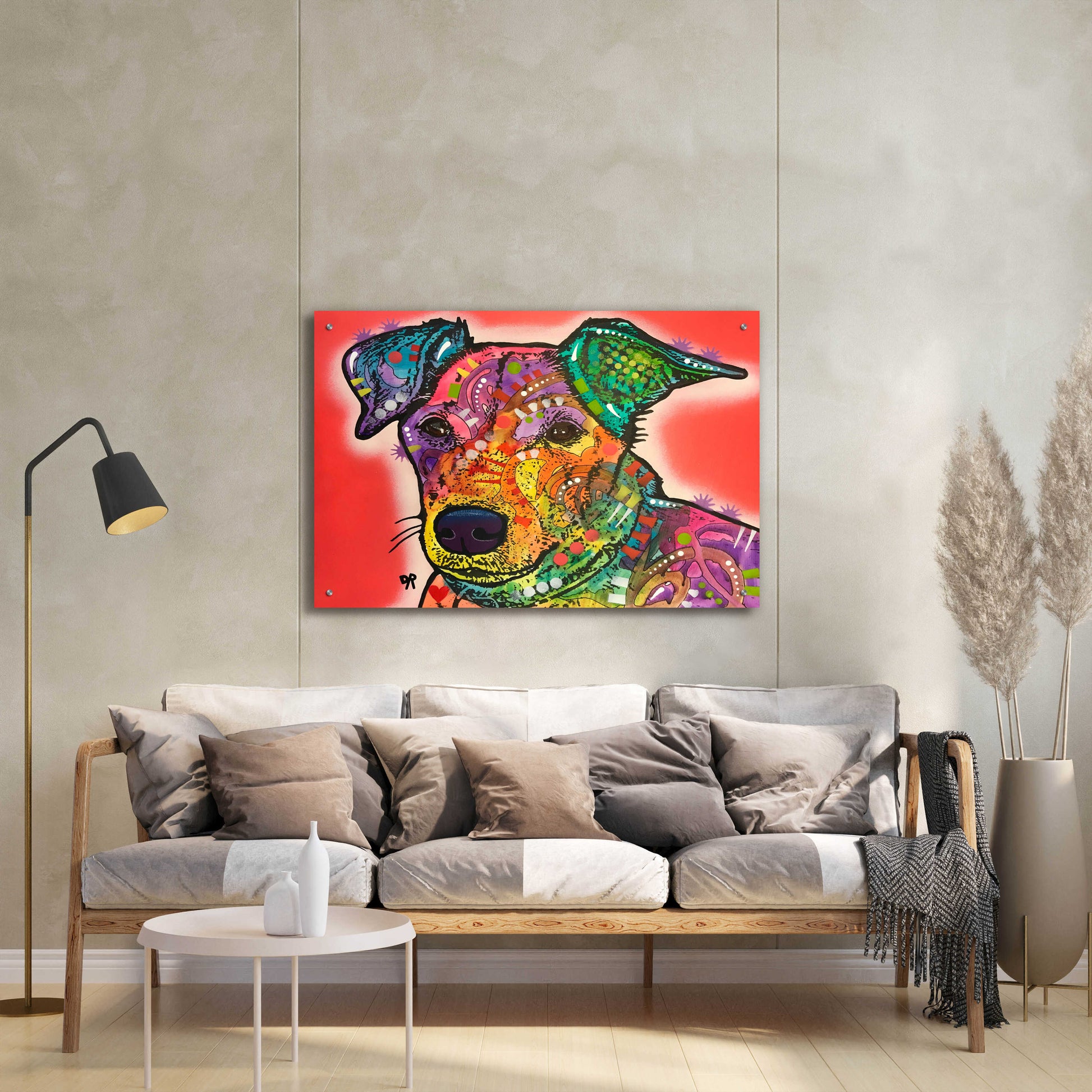 Epic Art 'Charley' by Dean Russo, Acrylic Glass Wall Art,36x24