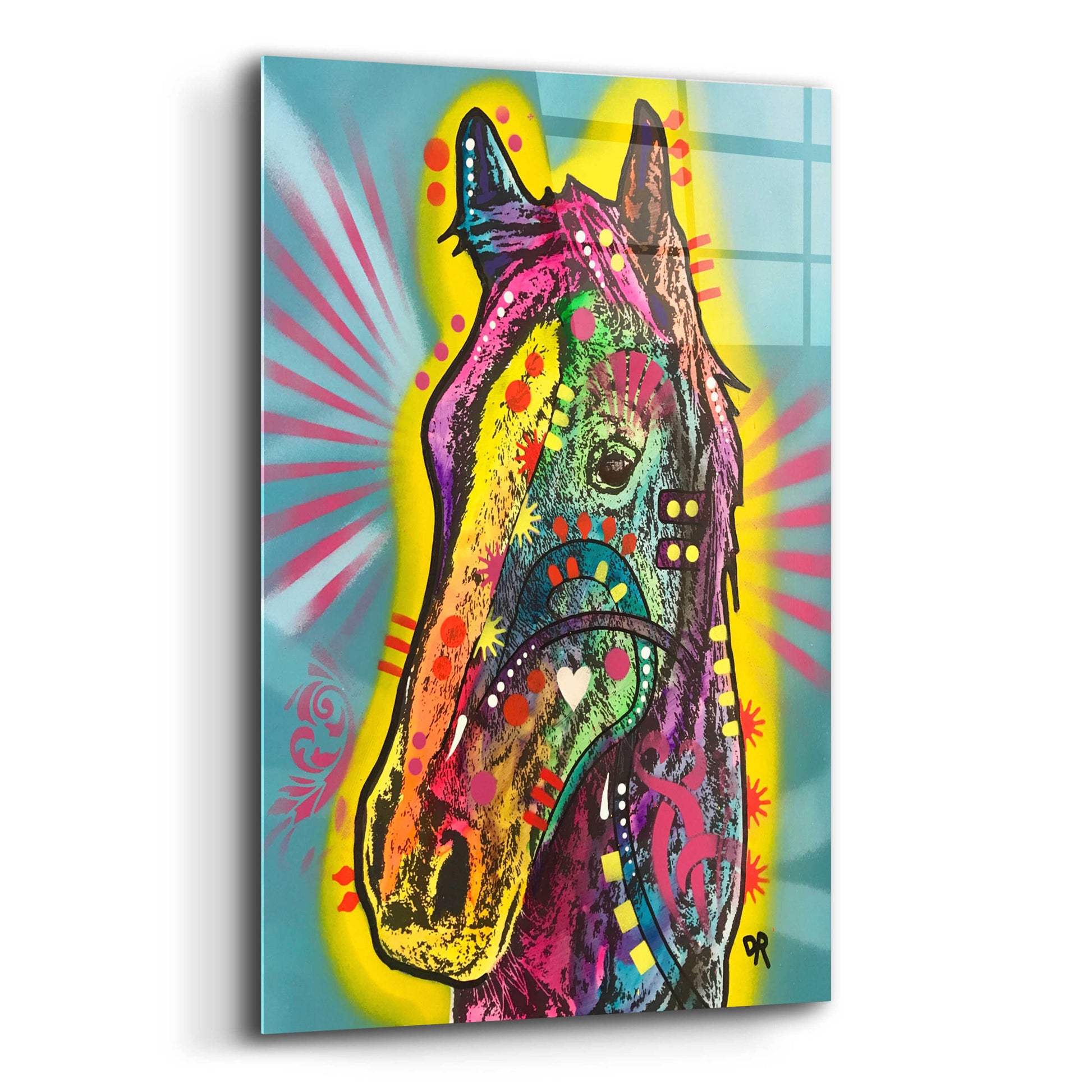 Epic Art 'Gift Horse' by Dean Russo, Acrylic Glass Wall Art,12x16