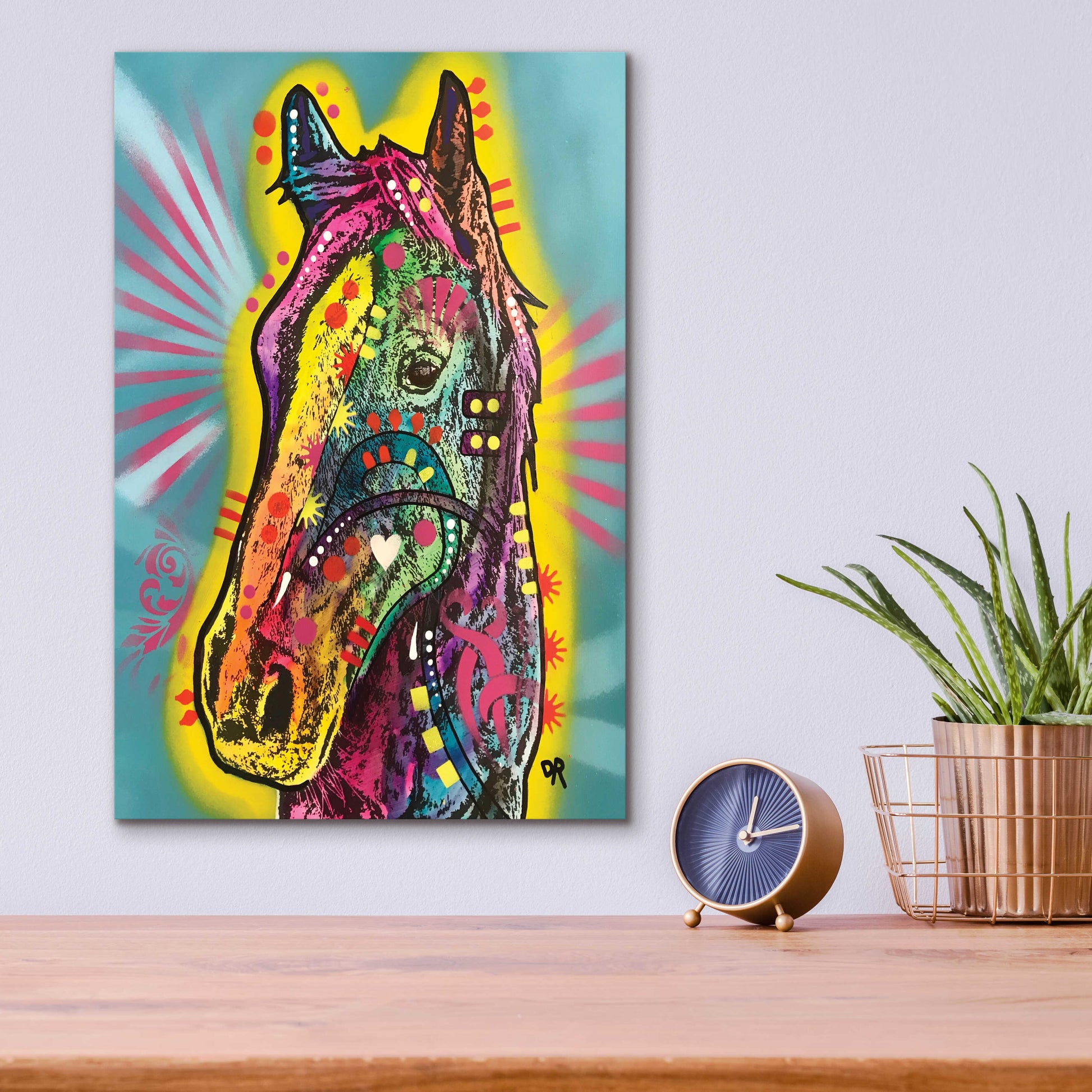 Epic Art 'Gift Horse' by Dean Russo, Acrylic Glass Wall Art,12x16