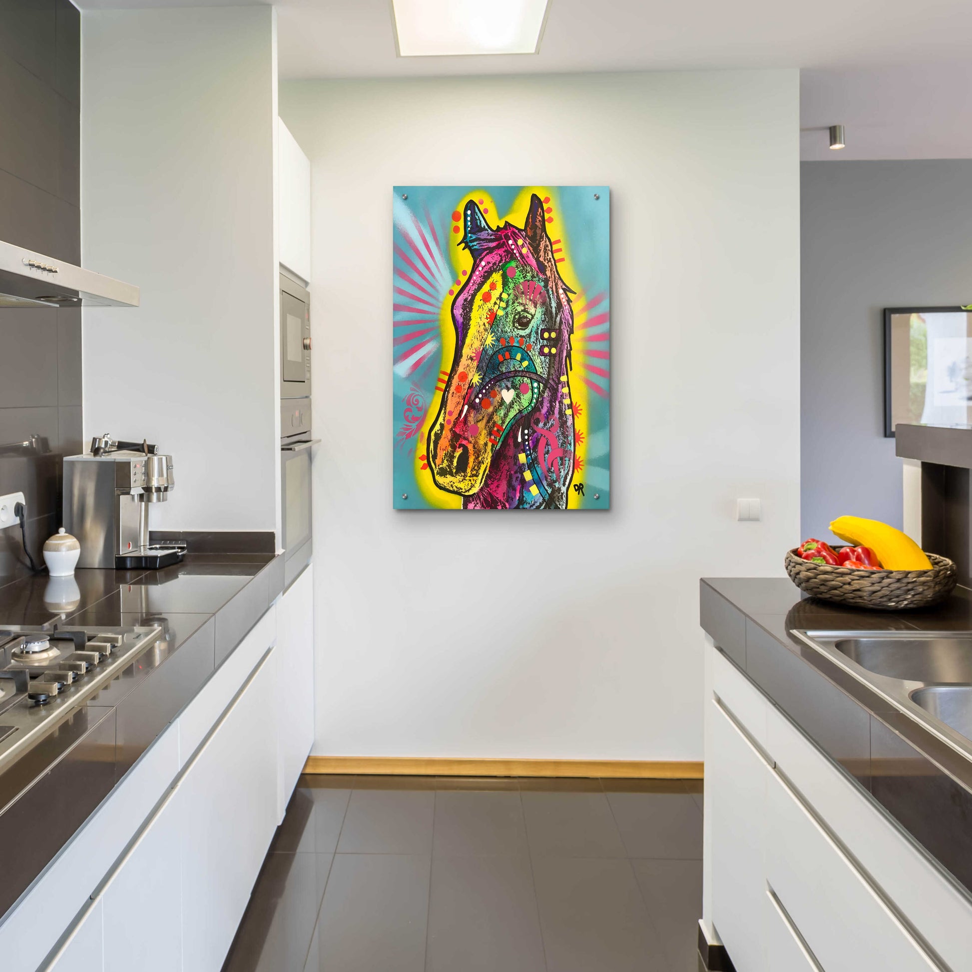 Epic Art 'Gift Horse' by Dean Russo, Acrylic Glass Wall Art,24x36