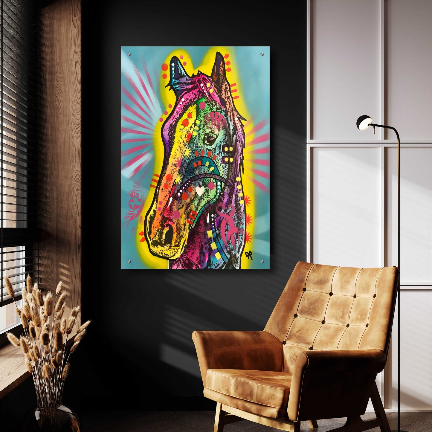 Epic Art 'Gift Horse' by Dean Russo, Acrylic Glass Wall Art,24x36