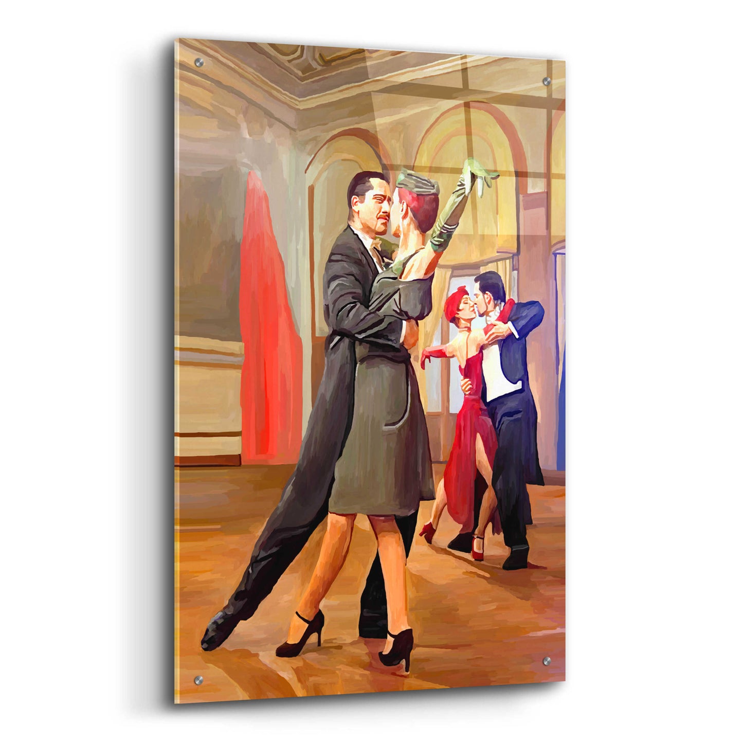 Epic Art 'Dance with me' by Ata Alishahi, Acrylic Glass Wall Art,24x36