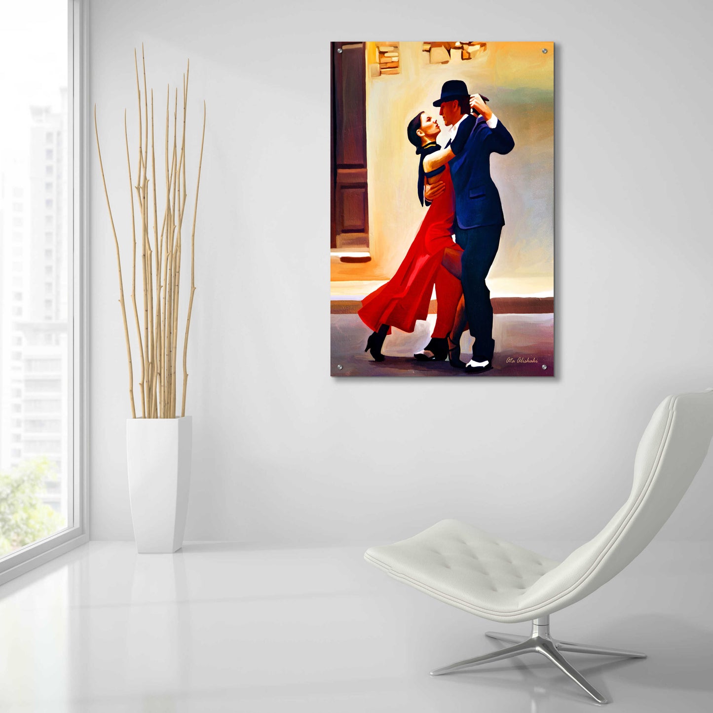 Epic Art 'Dance' by Ata Alishahi, Acrylic Glass Wall Art,24x36