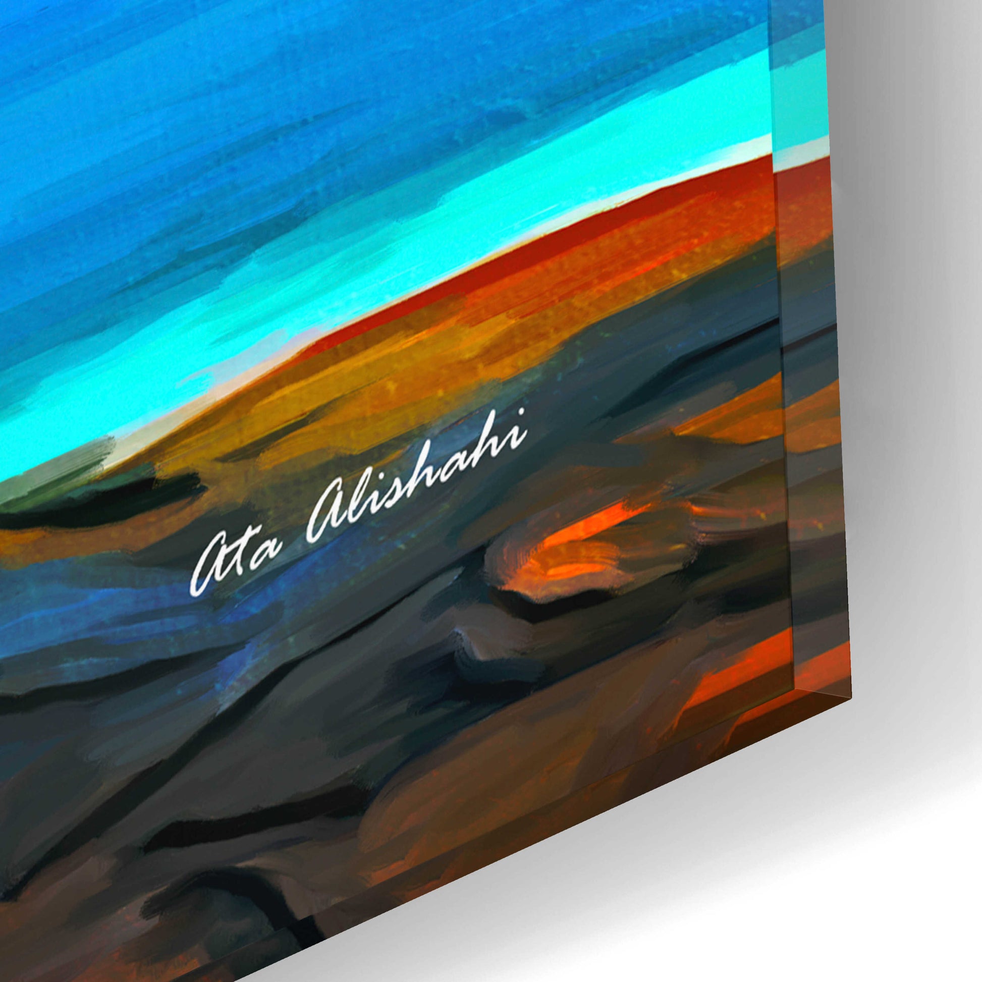 Epic Art 'A Day With You' by Ata Alishahi, Acrylic Glass Wall Art,16x12