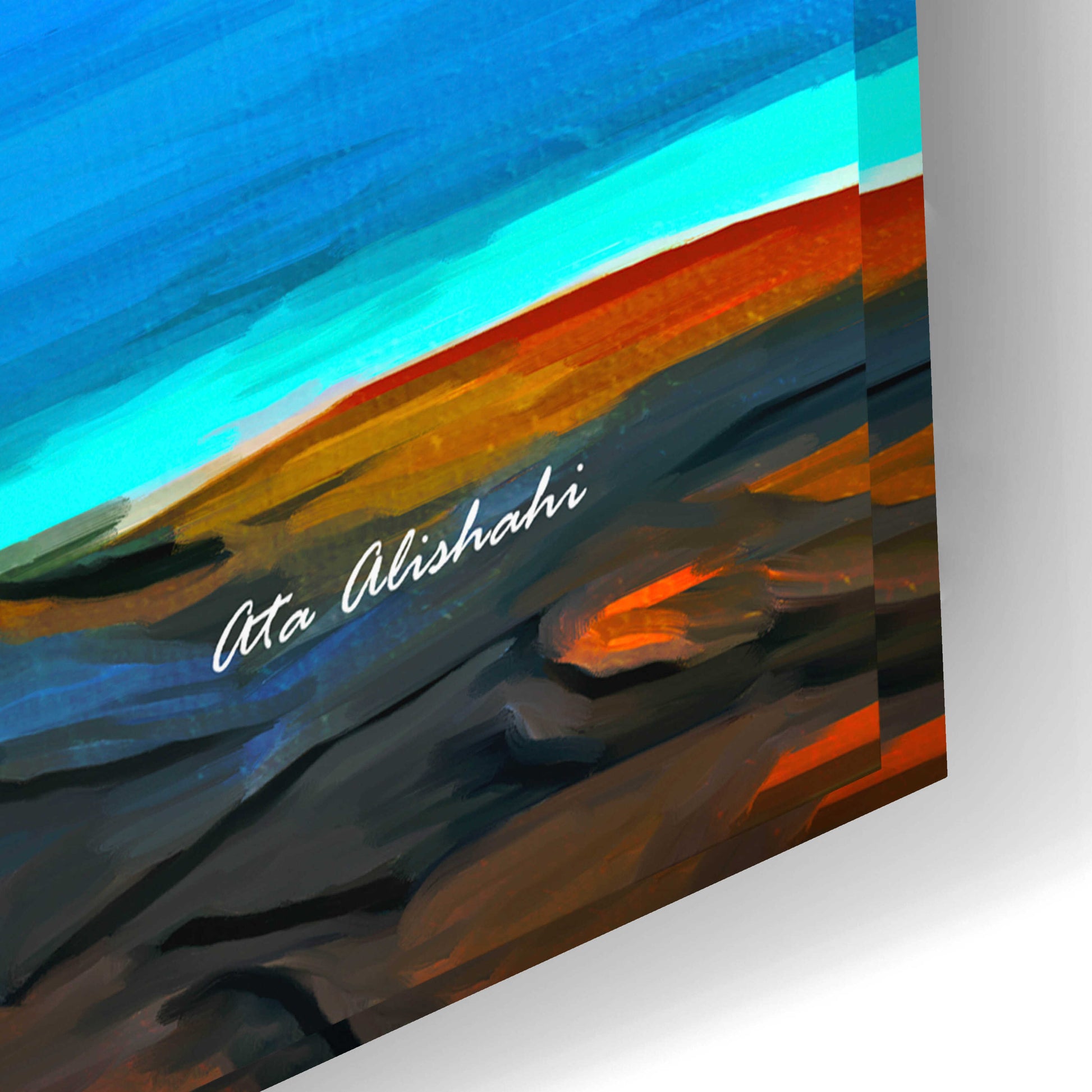 Epic Art 'A Day With You' by Ata Alishahi, Acrylic Glass Wall Art,24x16