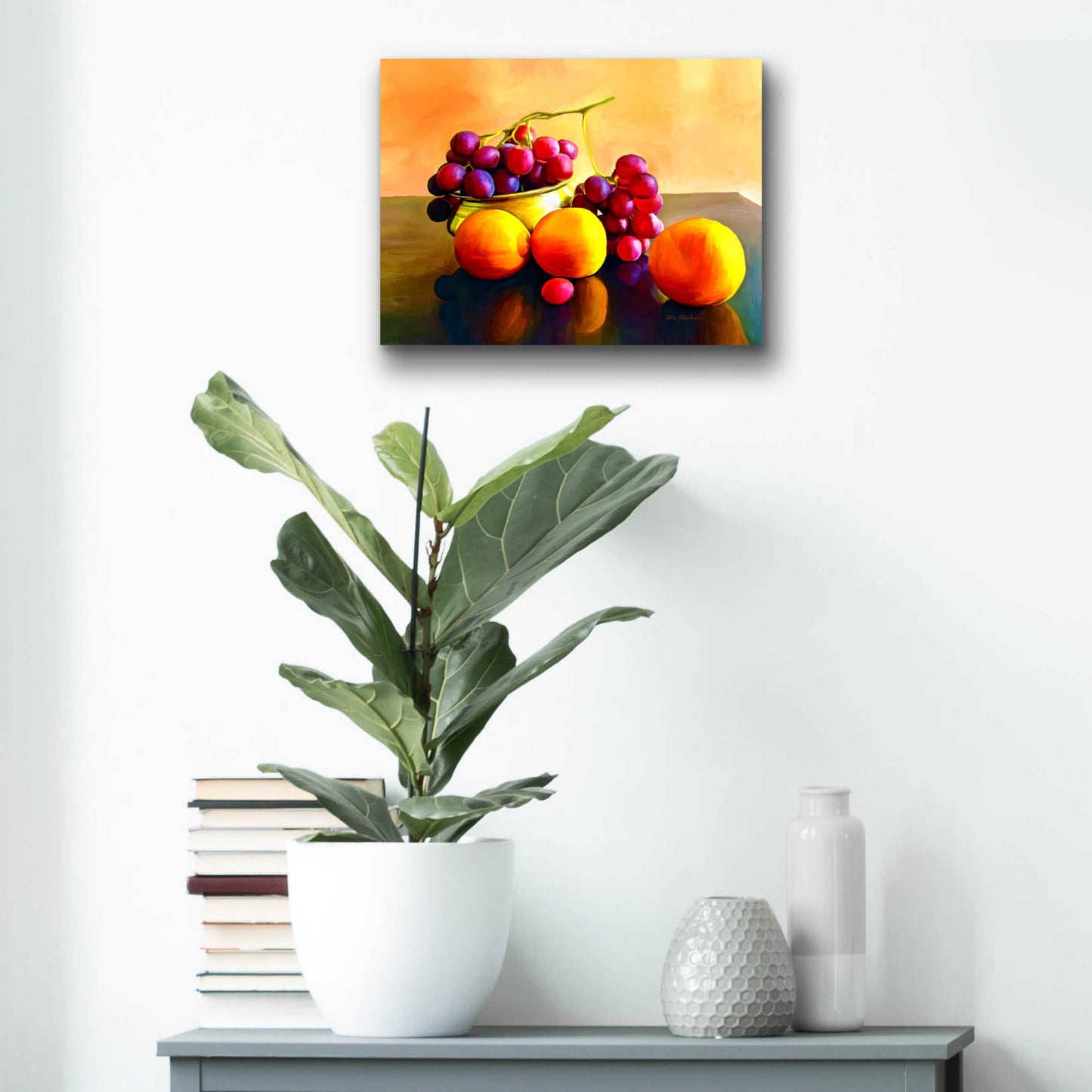 Epic Art 'Fruits' by Ata Alishahi, Acrylic Glass Wall Art,16x12