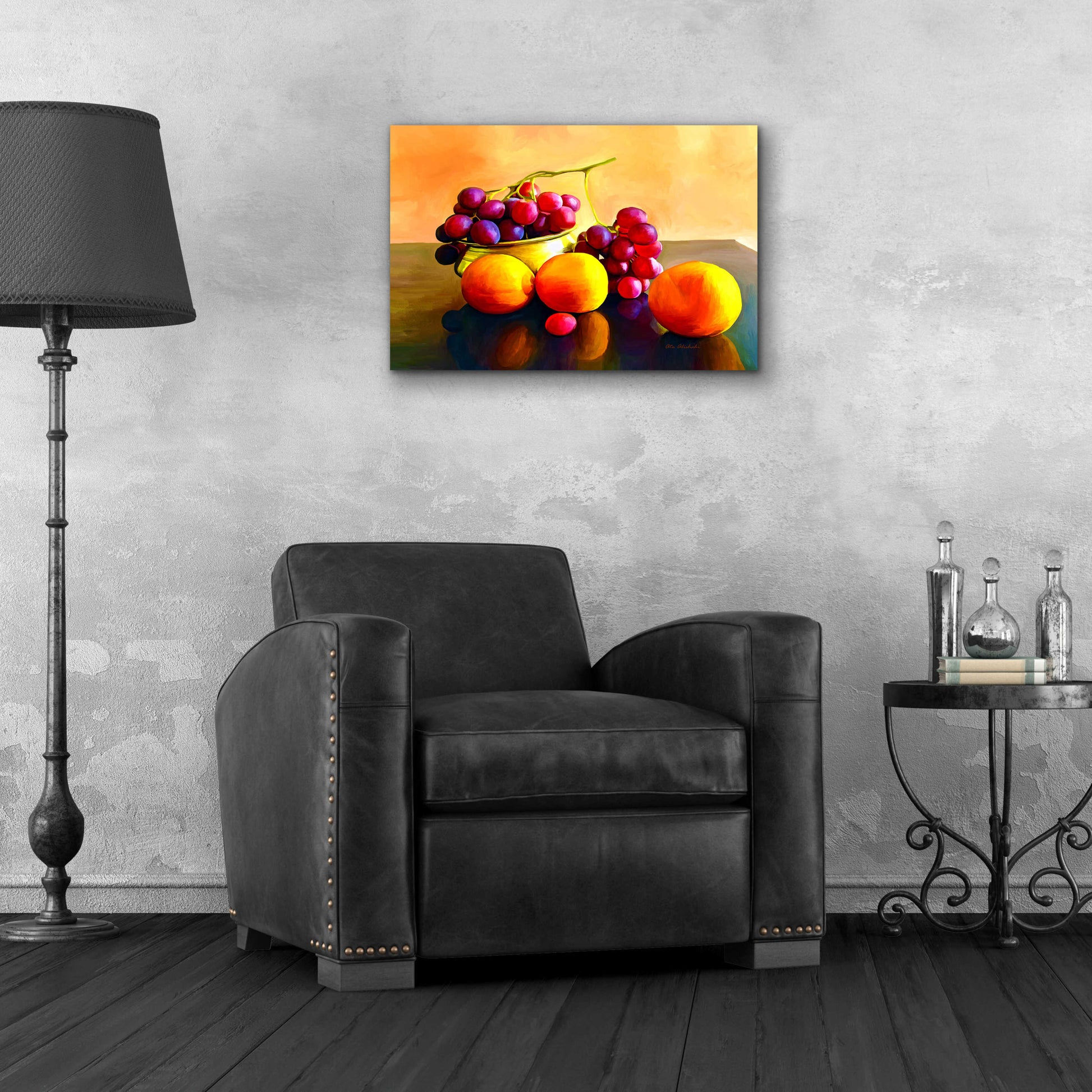 Epic Art 'Fruits' by Ata Alishahi, Acrylic Glass Wall Art,24x16