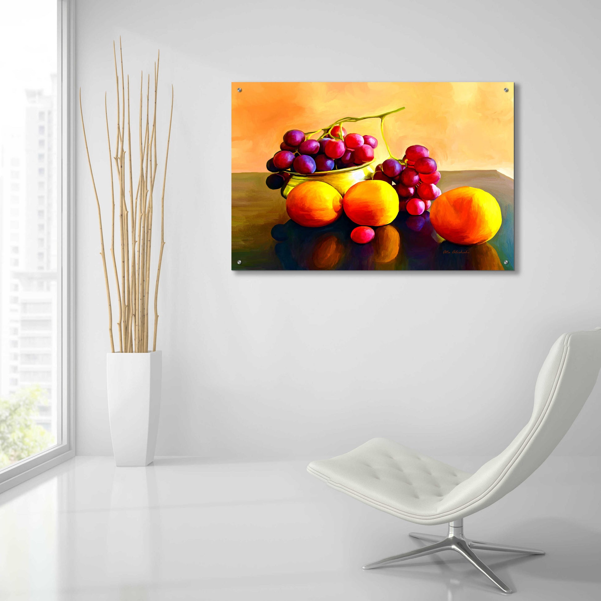 Epic Art 'Fruits' by Ata Alishahi, Acrylic Glass Wall Art,36x24