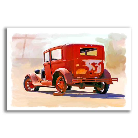 Epic Art 'Old Car' by Ata Alishahi, Acrylic Glass Wall Art