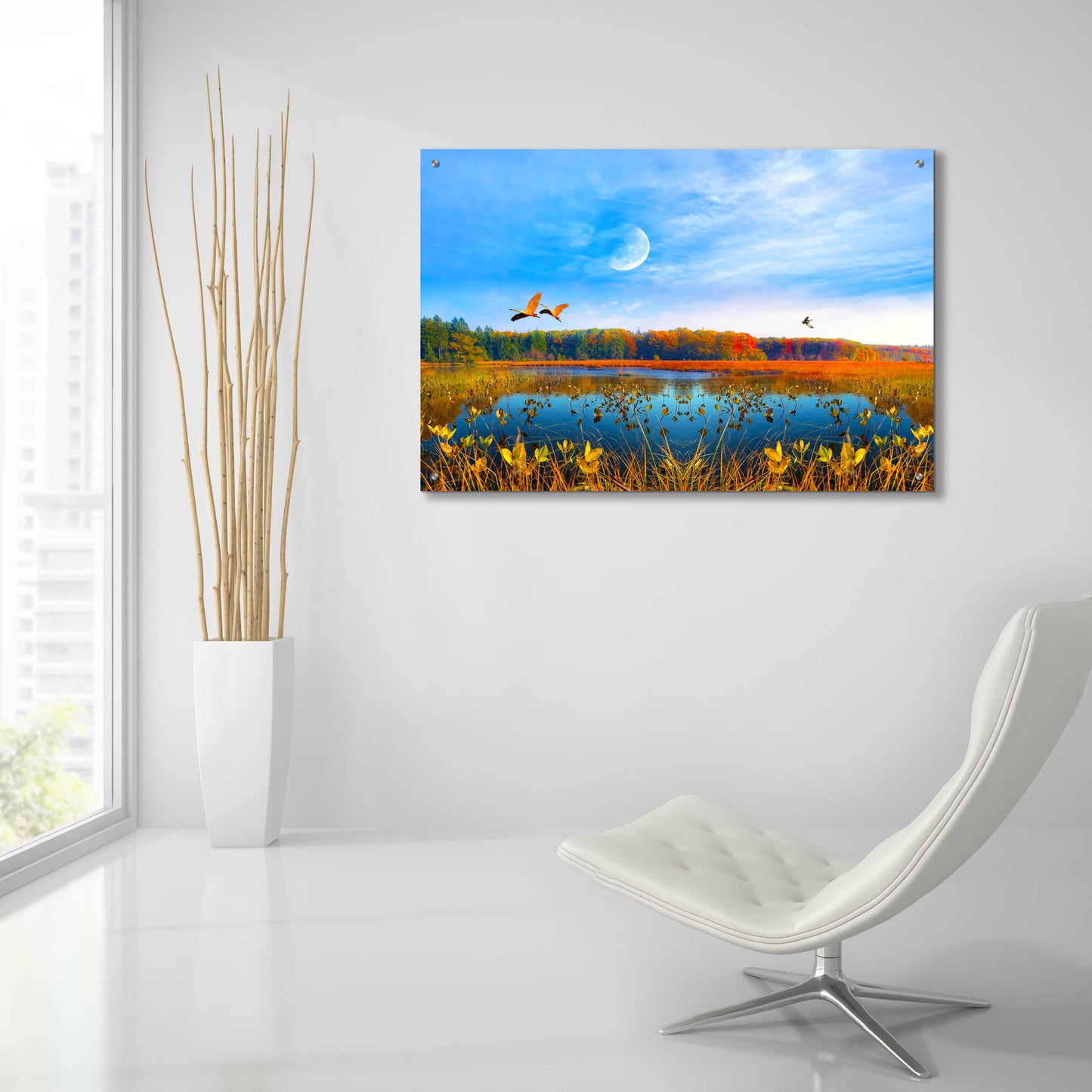 Epic Art 'Nature Collection 40' by Ata Alishahi, Acrylic Glass Wall Art,36x24