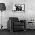 Epic Art 'A Bull' by Ata Alishahi, Acrylic Glass Wall Art,24x16