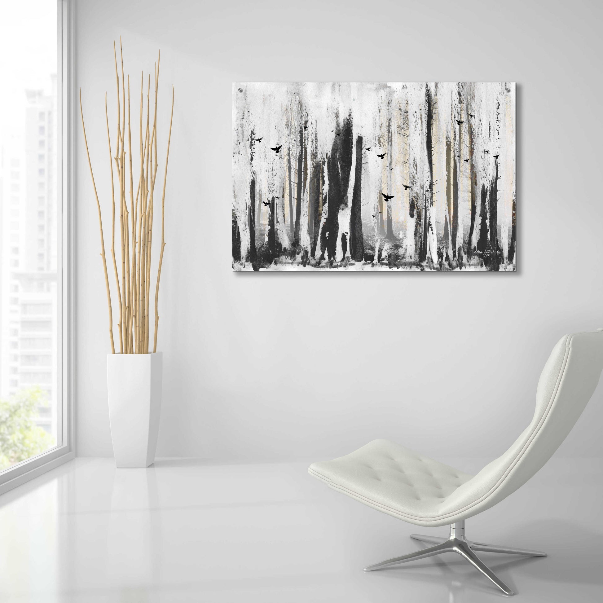 Epic Art 'Strange World' by Ata Alishahi, Acrylic Glass Wall Art,36x24