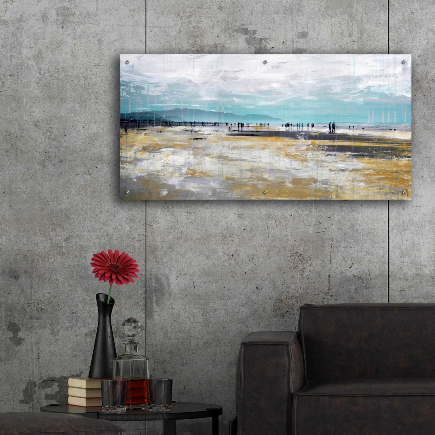 Epic Art 'Beach III' by Summer,48x24