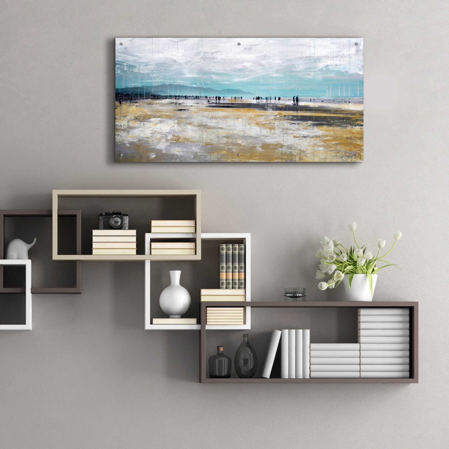 Epic Art 'Beach III' by Summer,48x24