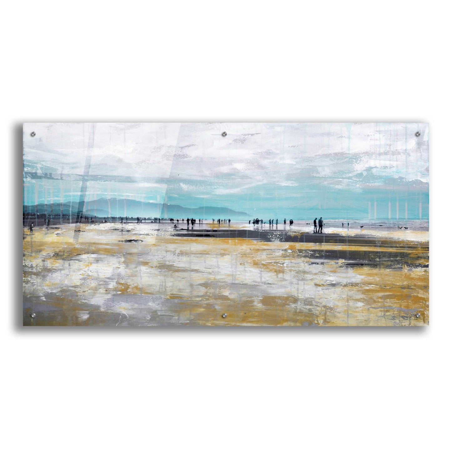 Epic Art 'Beach III' by Summer,48x24