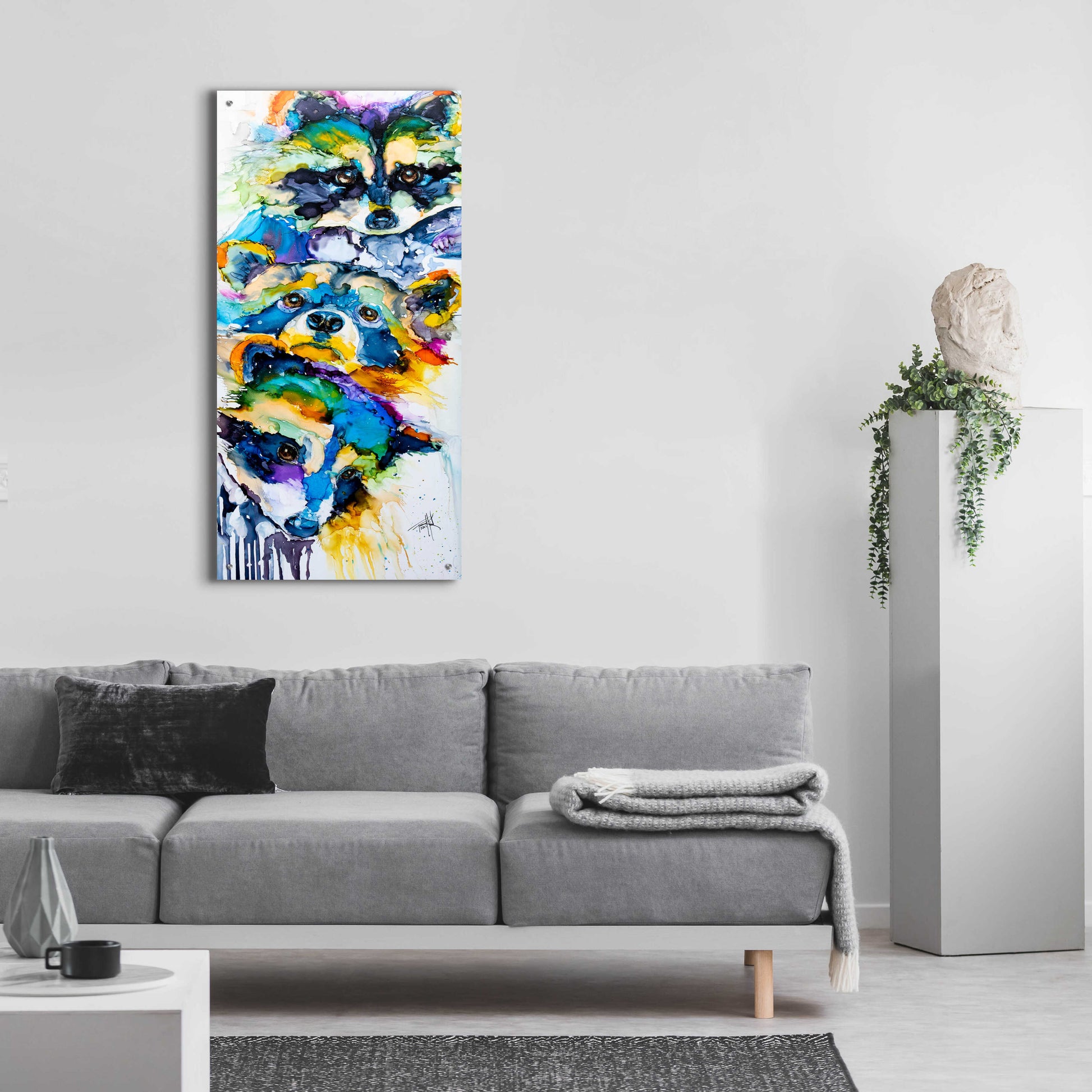 Epic Art 'Berth Order' by Leslie Franklin, Acrylic Glass Wall Art,24x48