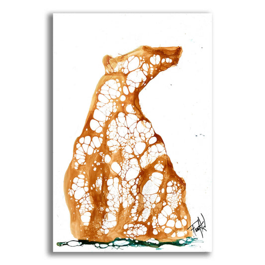 Epic Art 'Cellular Bear 2' by Leslie Franklin, Acrylic Glass Wall Art