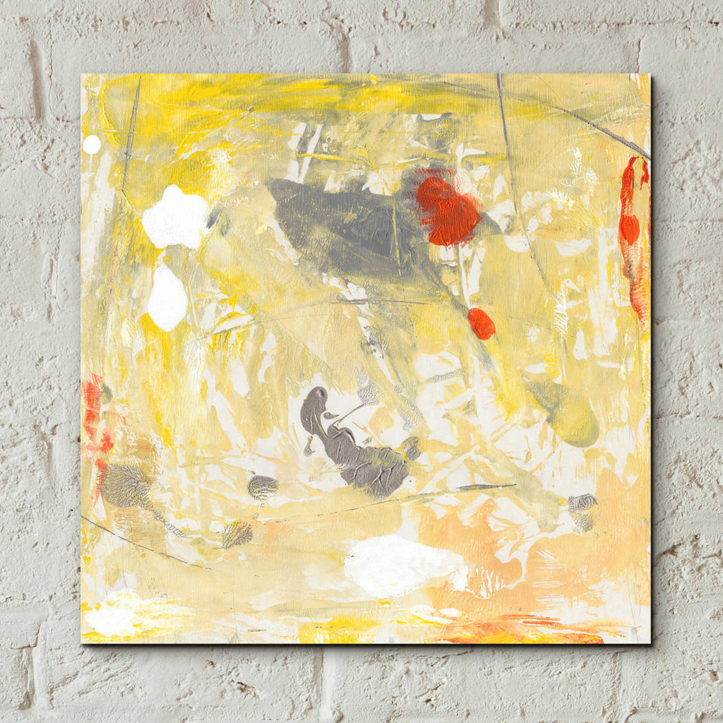 Epic Art 'Lemon Jostle I' by Tim O'Toole, Acrylic Glass Wall Art,12x12