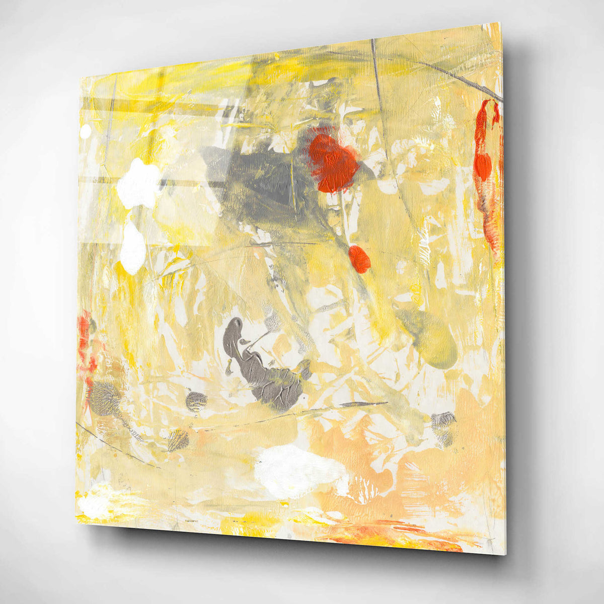 Epic Art 'Lemon Jostle I' by Tim O'Toole, Acrylic Glass Wall Art