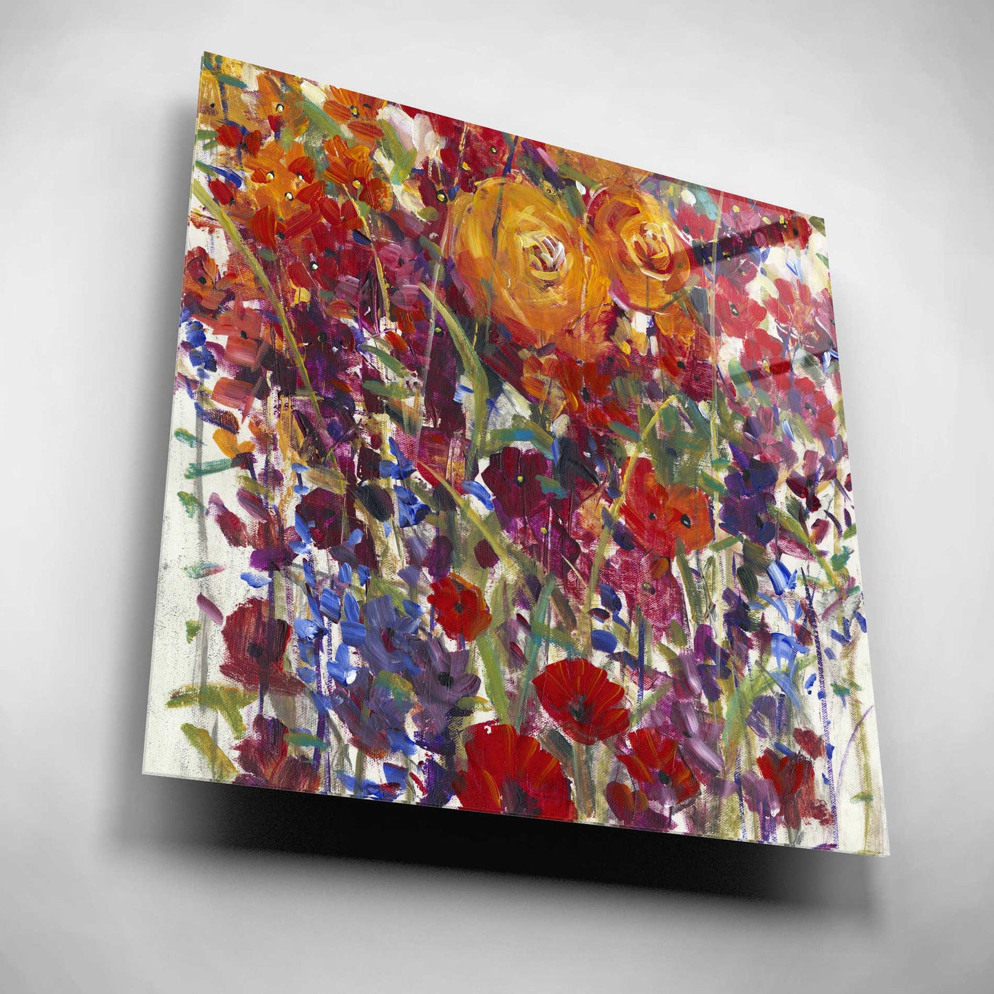 Epic Art 'Mixed Bouquet III' by Tim O'Toole, Acrylic Glass Wall Art,12x12