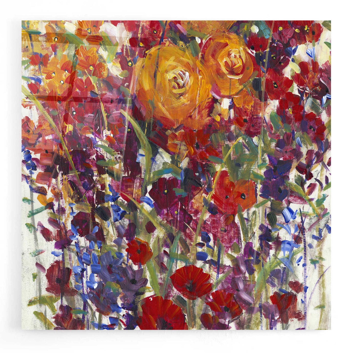 Epic Art 'Mixed Bouquet III' by Tim O'Toole, Acrylic Glass Wall Art,24x24