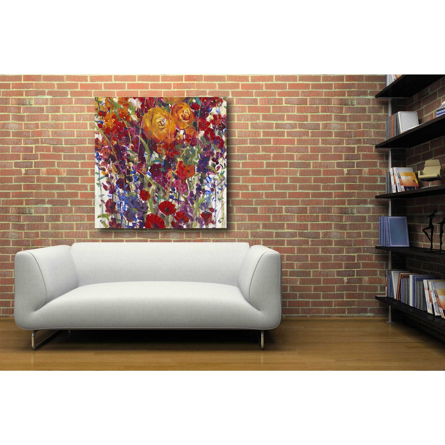 Epic Art 'Mixed Bouquet III' by Tim O'Toole, Acrylic Glass Wall Art,36x36