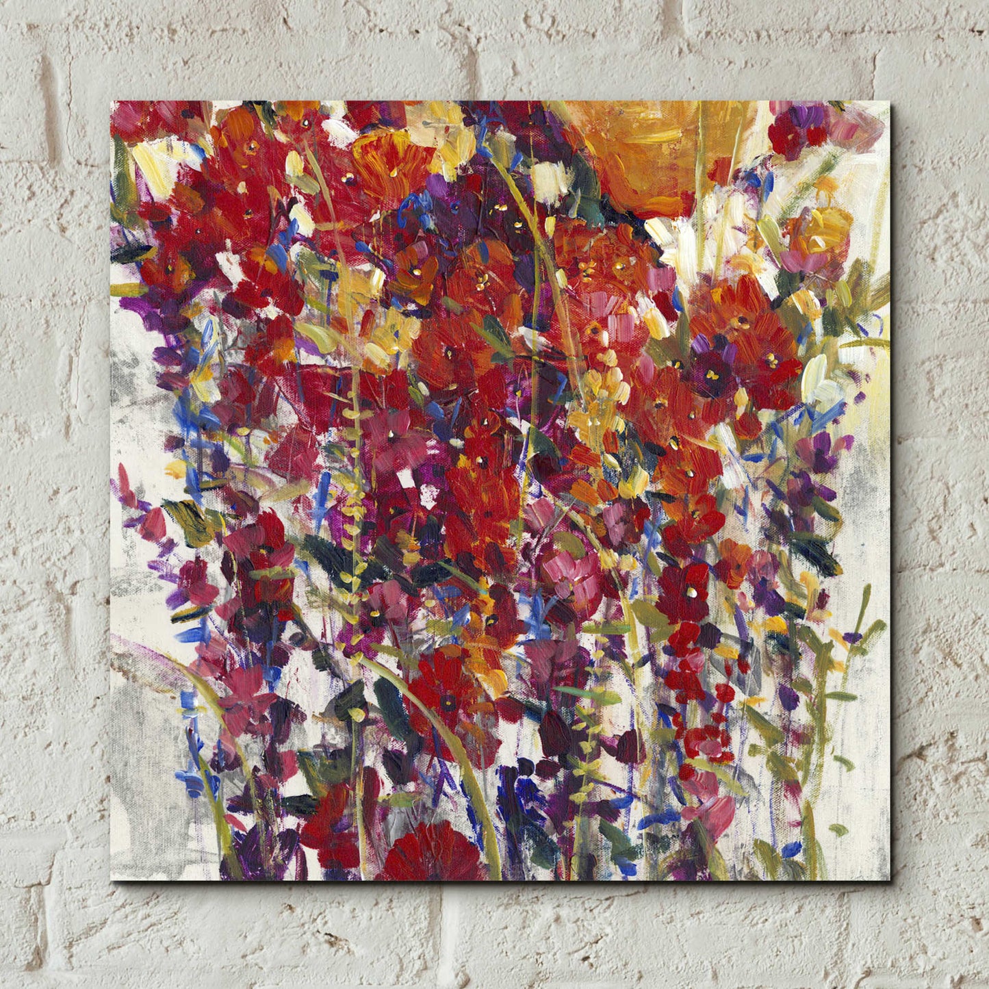 Epic Art 'Mixed Bouquet IV' by Tim O'Toole, Acrylic Glass Wall Art,12x12