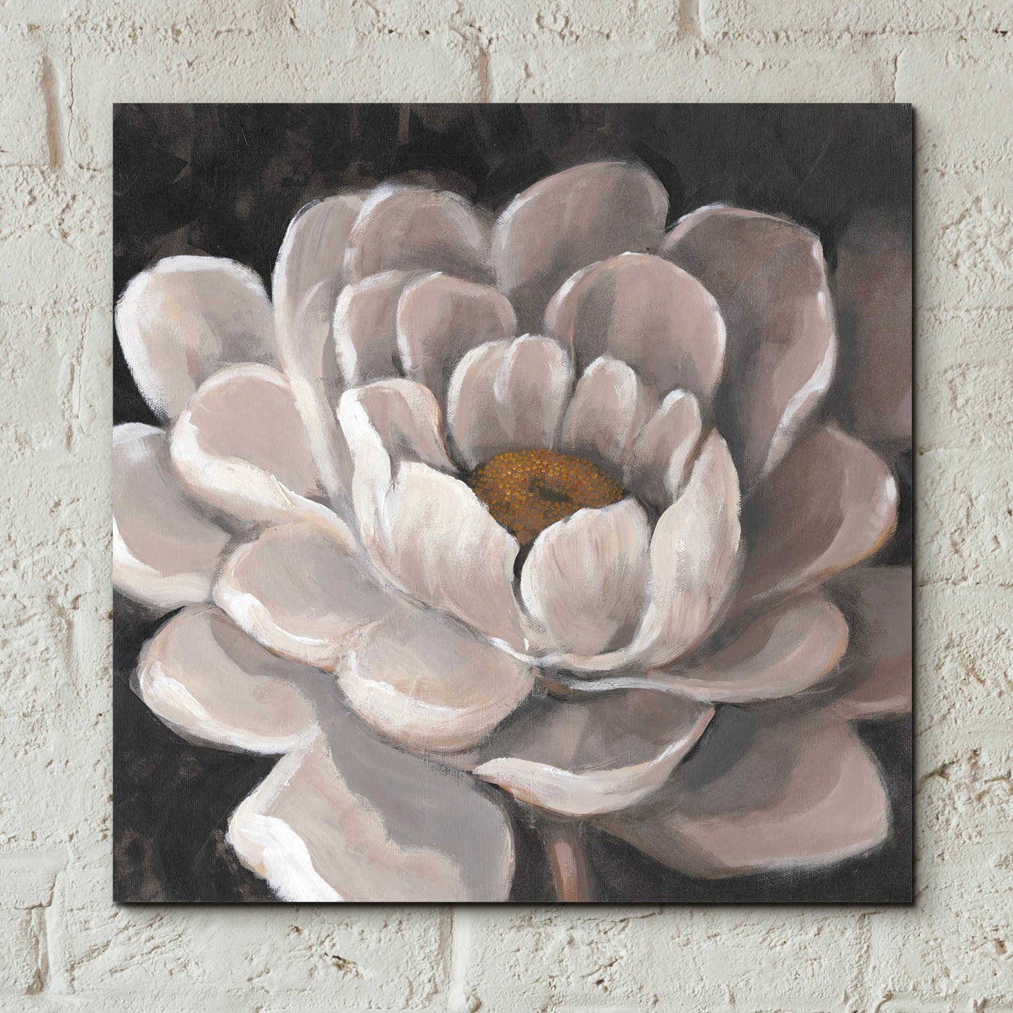 Epic Art 'Neutral Fleur I' by Tim O'Toole, Acrylic Glass Wall Art,12x12