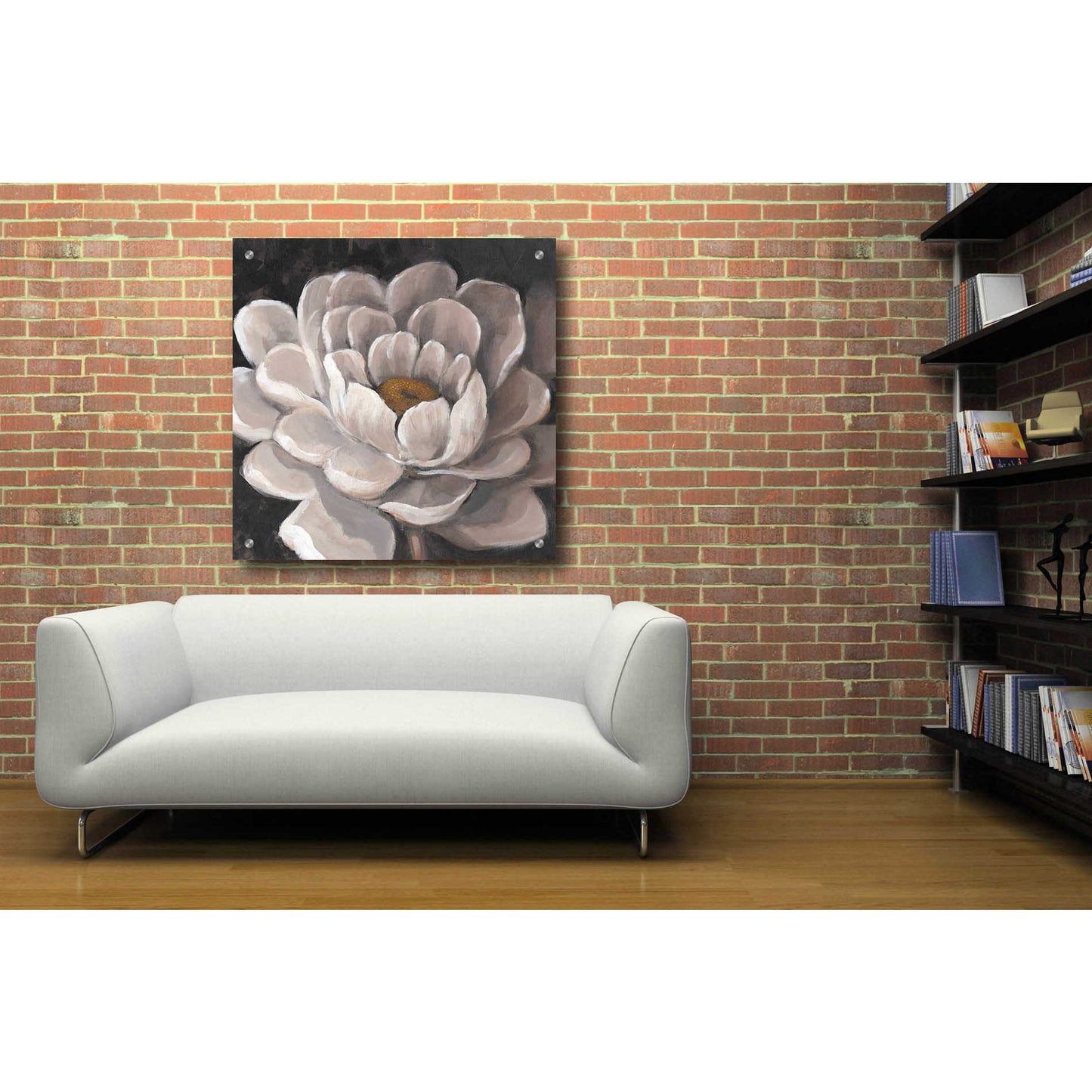 Epic Art 'Neutral Fleur I' by Tim O'Toole, Acrylic Glass Wall Art,36x36