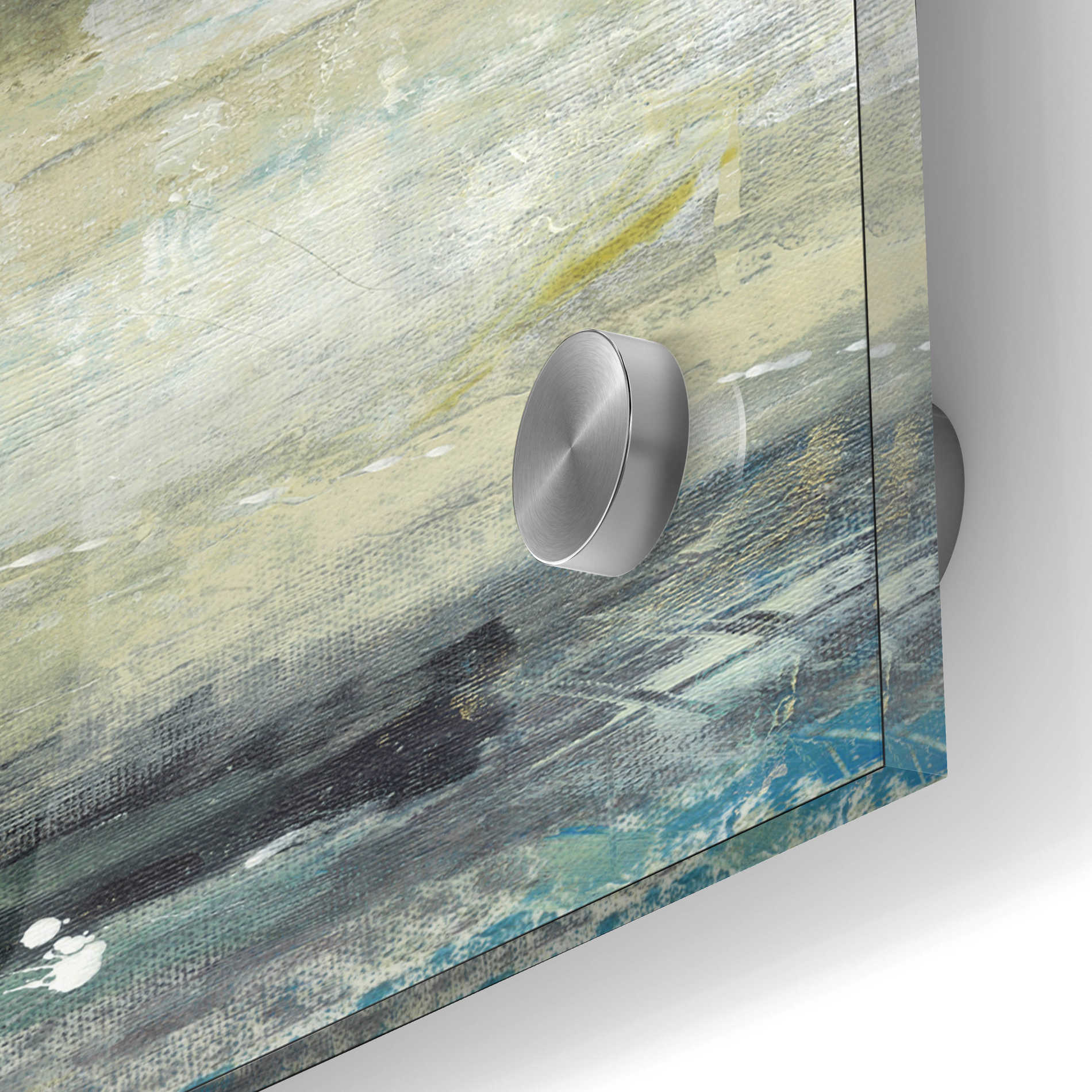 Epic Art 'Sea Breeze Abstract I' by Tim O'Toole, Acrylic Glass Wall Art,24x24