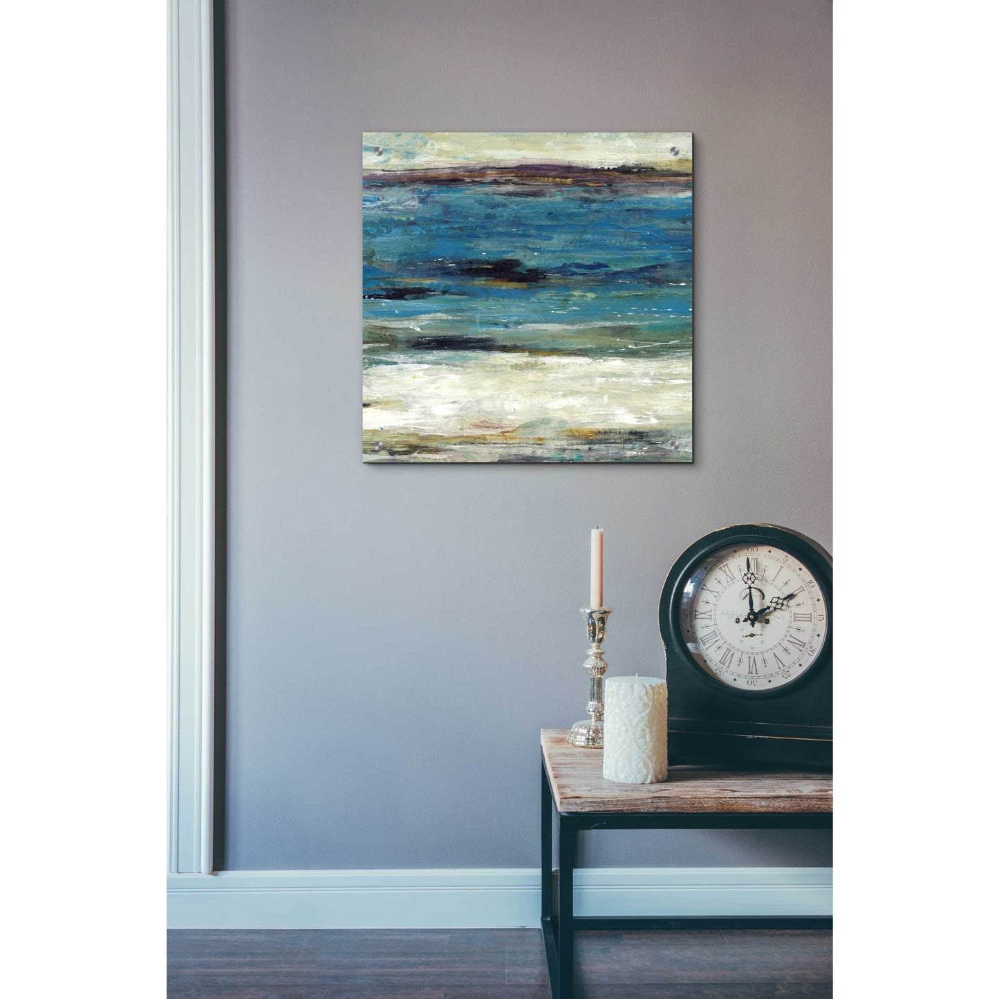 Epic Art 'Sea Breeze Abstract II' by Tim O'Toole, Acrylic Glass Wall Art,24x24